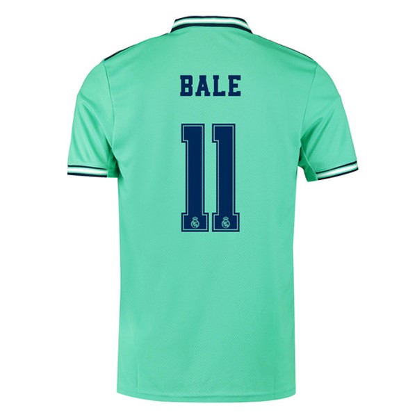 Camiseta Real Madrid NO.11 Bale Replica Tercera Ropa 2019/20 Verde